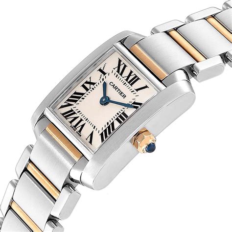 cartier tank watch women's small.